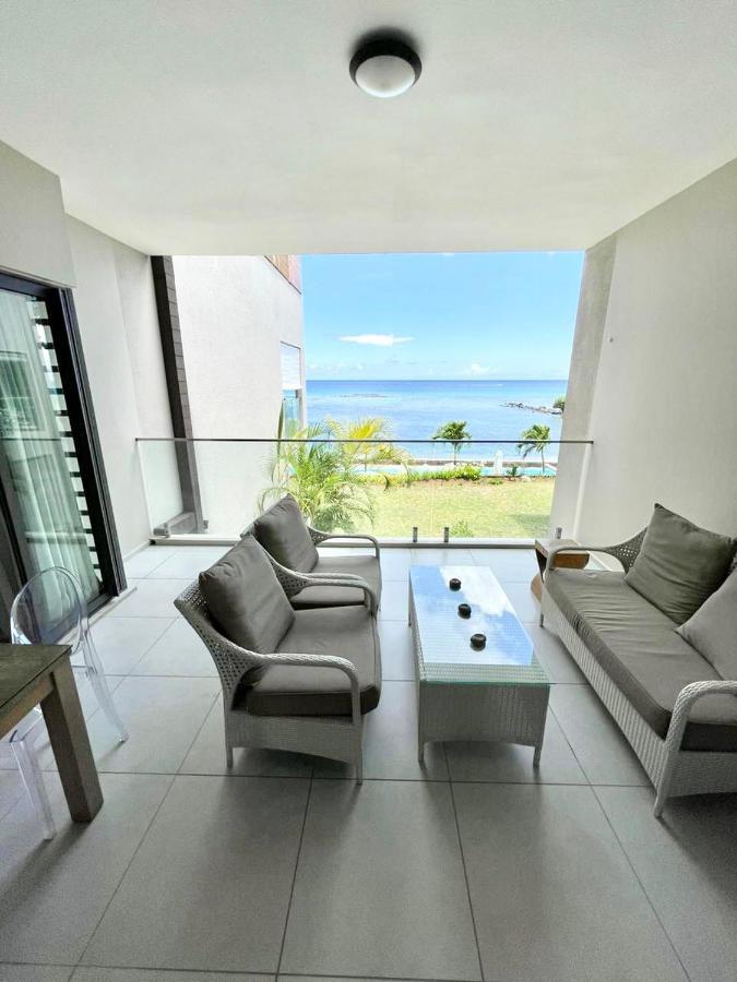 Luxury Beach House With Spectacular Sea View And Pool Trou aux Biches Esterno foto