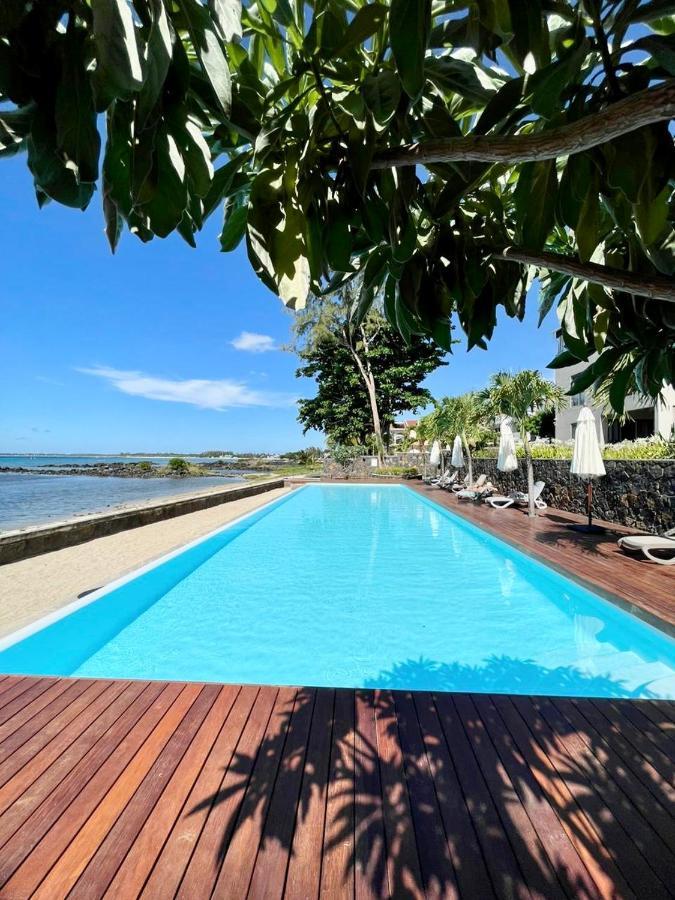 Luxury Beach House With Spectacular Sea View And Pool Trou aux Biches Esterno foto